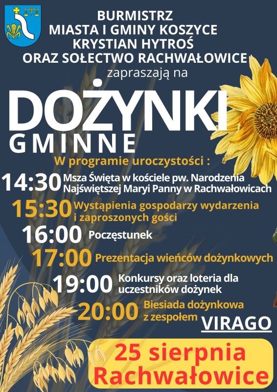 plakat dożynki 2024